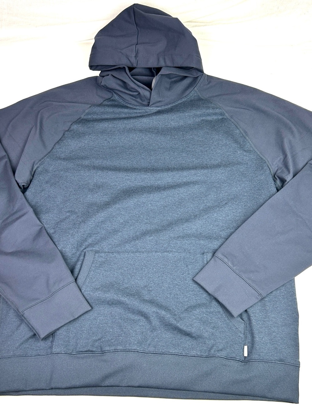 Vuori Coronado Pullover Hoodie Mens XL Blue Heather Stretch Performance